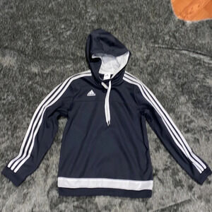 Adidas Climalite grey white  kids unisex jersey top Sz M